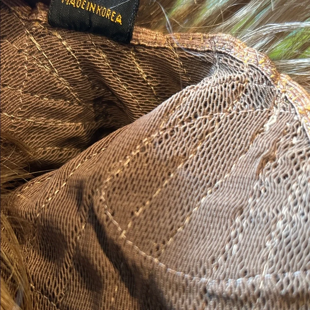Non Signe‎ 100% Synthetic Short Dirty Blonde Wig